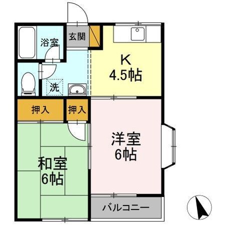 長浦駅 徒歩9分 1階の物件間取画像